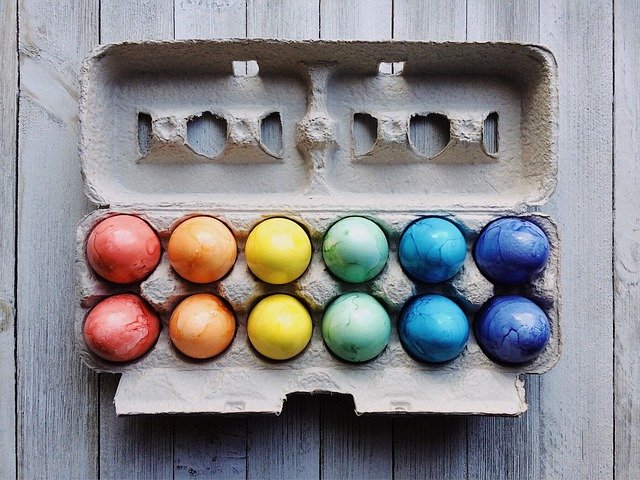 barvení vajíček